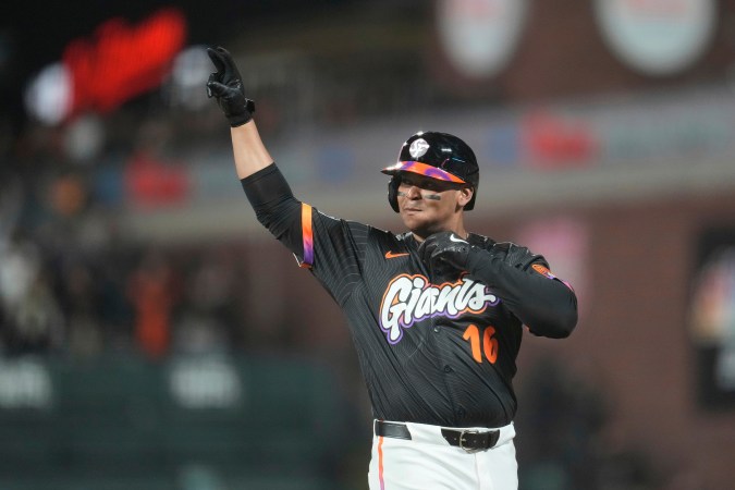 Rafael Devers ya jugó con los Giants.