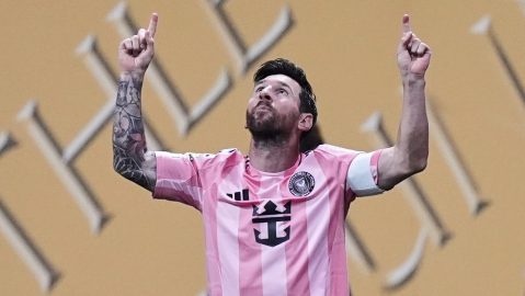 Messi marca ante Porto en el Mundial de Clubes.