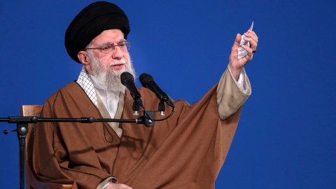 El líder supremo de Irán, el ayatolá Ali Jameneí
