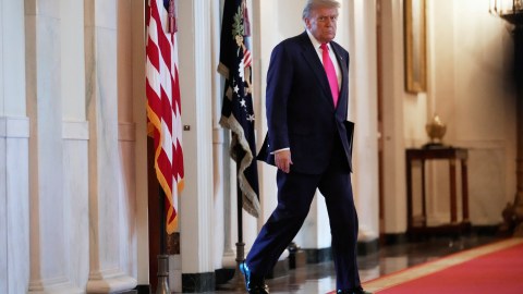 El presidente de EE.UU., Donald Trump