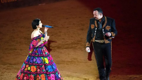 Ángela Aguilar y Pepe Aguilar.