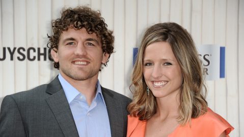 Ben Askren y su esposa Amy Askren.