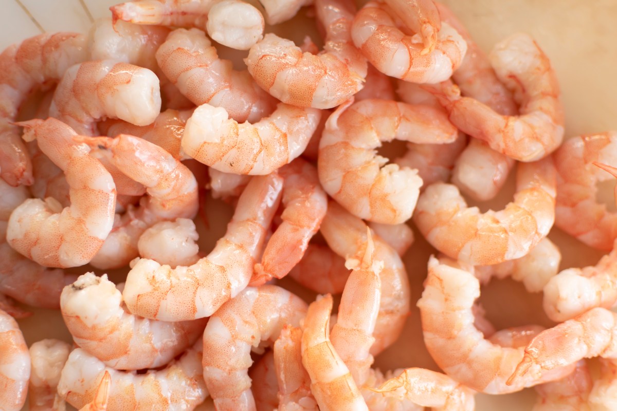 Más de 44,000 libras de camarones son retiradas del mercado por riesgo de Listeria