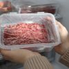 La carne molida fuer distribuida en todo el país.