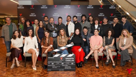 En la imagen el elenco de la nueva producción de Telemundo, "Dinastía Casillas".