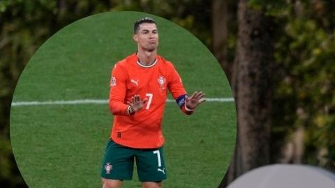 Cristiano Ronaldo regaló playera con dedicatoria especial a Donald Trump.