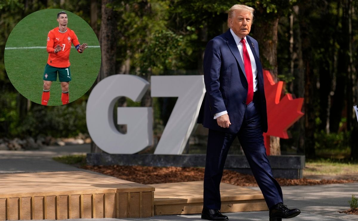 Cristiano Ronaldo regaló playera con dedicatoria especial a Donald Trump