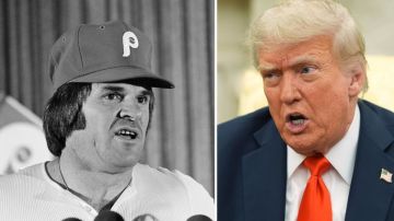 Pete Rose y Donald Trump.