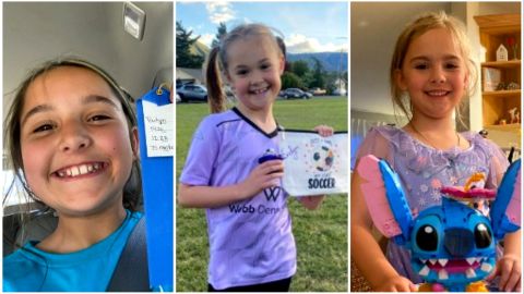 Paityn, de 9 años, Evelyn 8 años y Olivia Decker, de 5 años fueron reportadas como desaparecidas