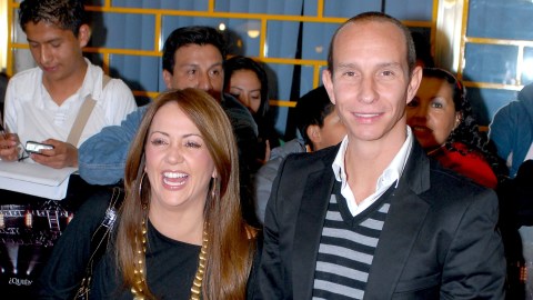 Erik Rubín y Andrea Legarreta.