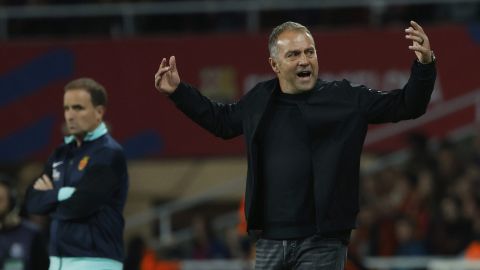 Hansi Flick, entrenador del FC Barcelona.
