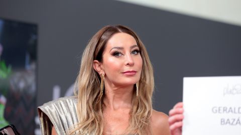 Geraldine Bazán.