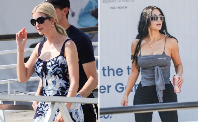 Ivanka Trump y Kim Kardashian fueron parte de la lista de invitados de Bezos y Sánchez.