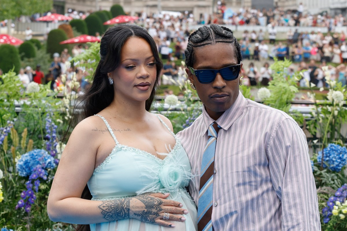 A$AP Rocky revela por accidente el sexo del bebé que espera Rihanna