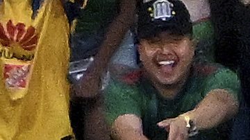 Fans mexicanos en el SoFi Stadium de Los Ángeles.