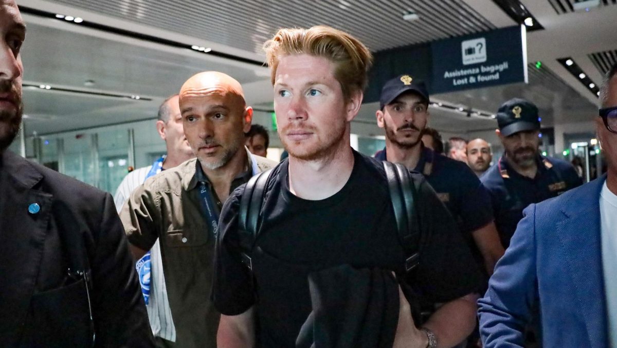 Recibido como héroe: Kevin de Bruyne es el nuevo jugador del Napoli