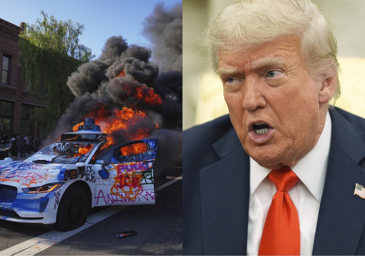 Donald Trump dice que Los Ángeles está bajo control pero no descarta desplegar marines: "Veremos qué pasa"