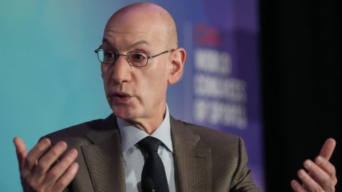 Adam Silver, comisionado de la NBA.