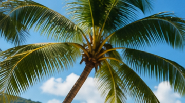 Artículos de viaje como maleta, laptop, cámara, sombrero y pasaporte frente a imágenes de playa, crucero, ciudad y carretera.