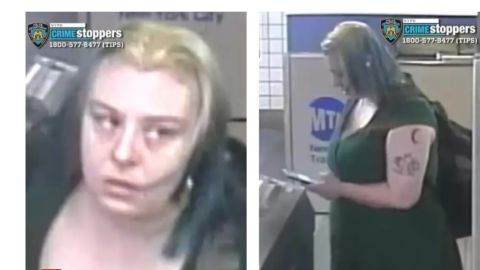 Marie McWilliams (36), sospechosa ya detenida.