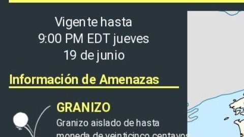 Panorama del clima 19 de junio 2025 en NYC y área triestatal.