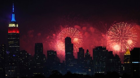 Fuegos artificiales Nueva Jersey