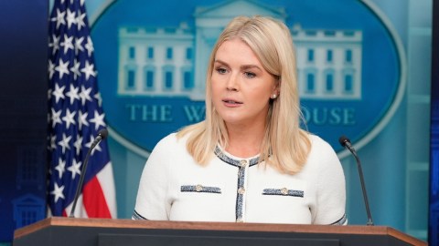 Karoline Leavitt dijo que el ataque a la iglesia en Gaza la semana pasada, "fue un error".