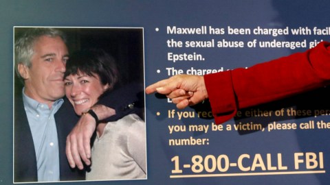 Ghislaine Maxwell, exnovia y cómplice de Jeffrey Epstein.