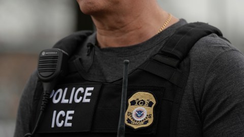 Foto referencial de agente del ICE en Estados Unidos.