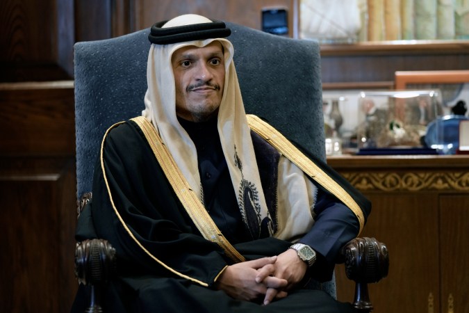 Primer ministro de Qatar.