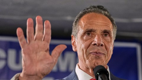 El candidato a la alcaldía de Nueva York y exgobernador del estado, Andrew Cuomo.