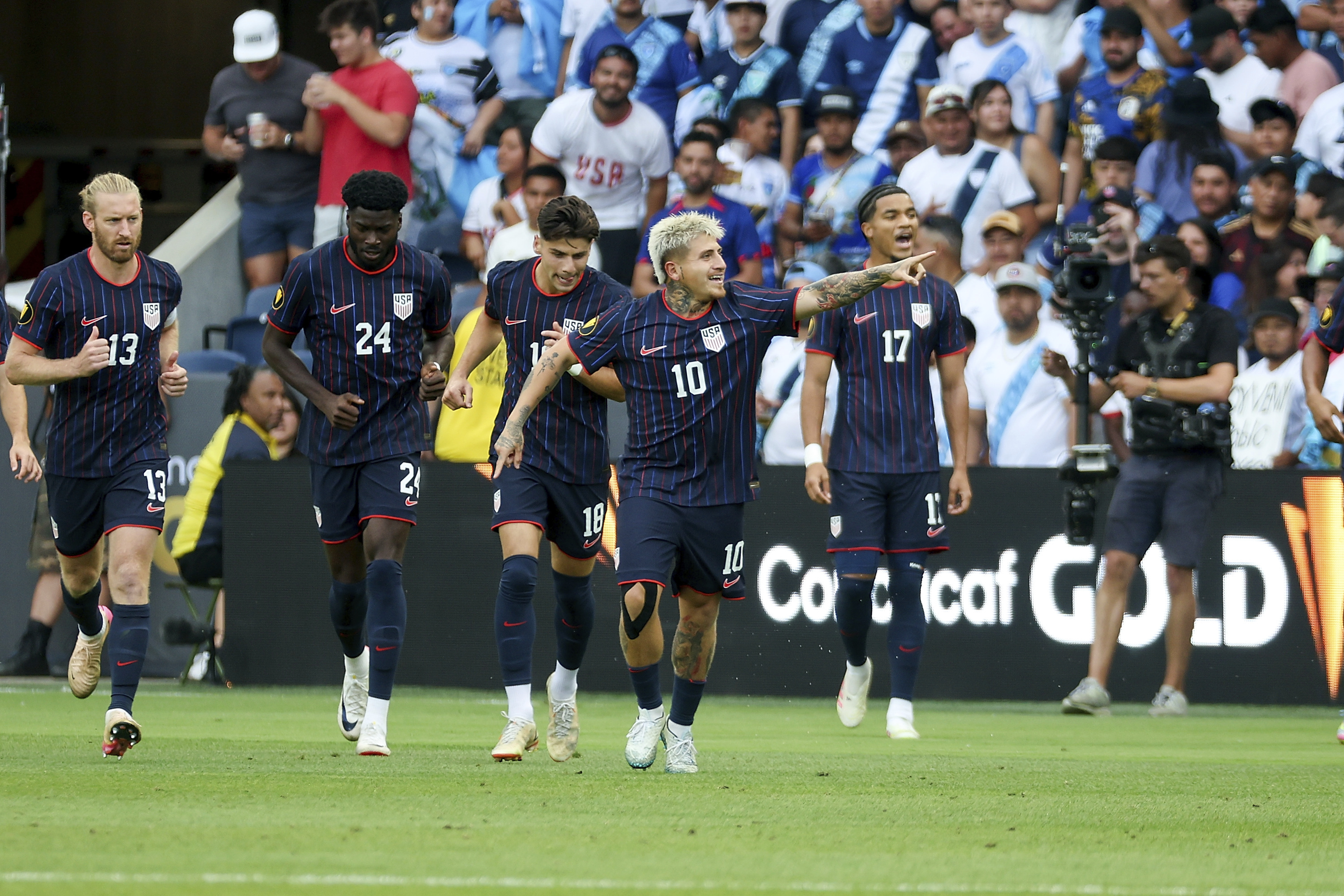 Estados Unidos acaba con el sueño de Guatemala y avanza a final de Copa Oro