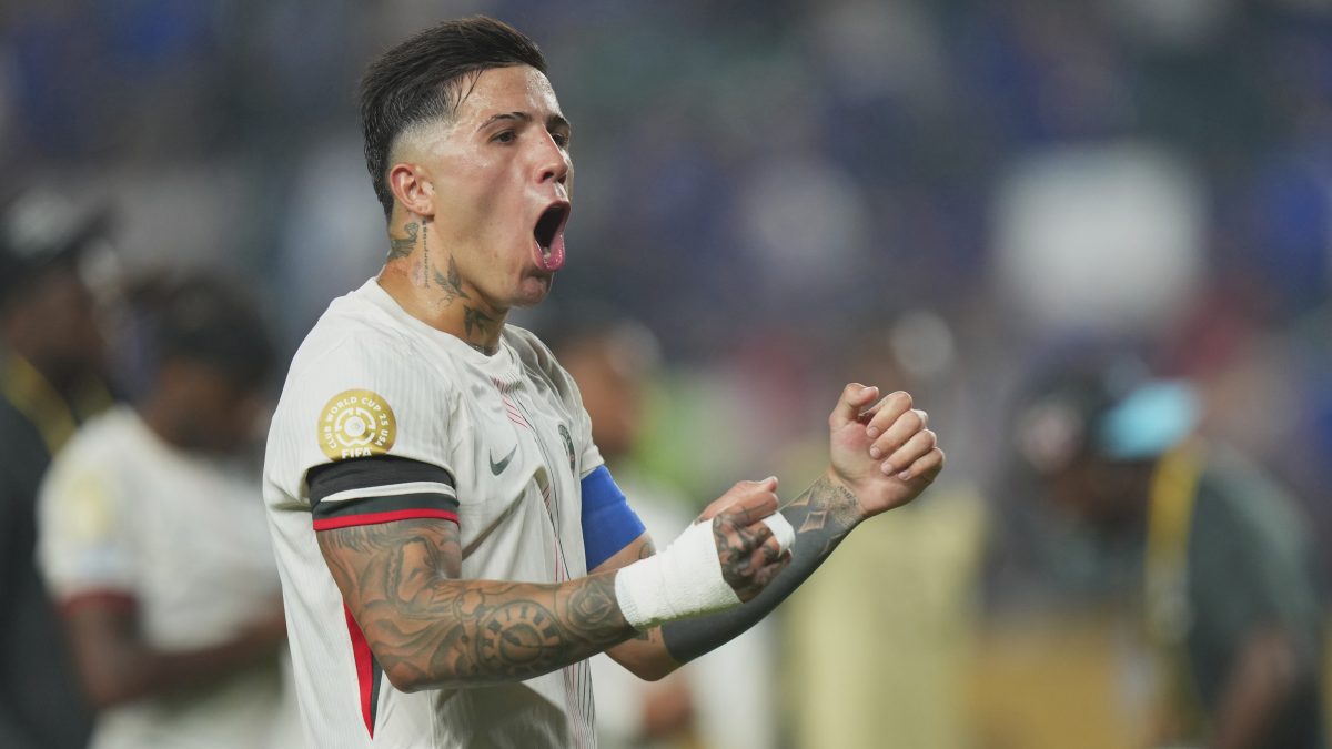 Enzo Fernández se queja del calor en el Mundial de Clubes: "Jugar con esa temperatura es muy peligroso"