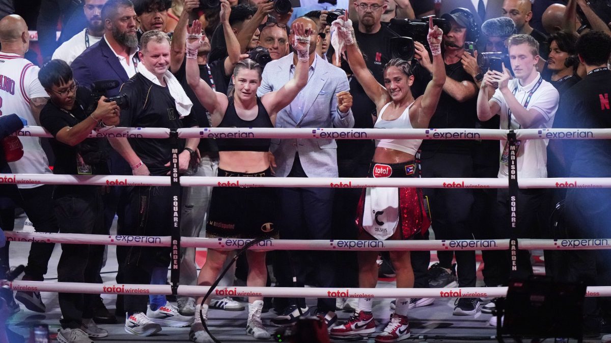 Amanda Serrano cayó por tercera vez ante Katie Taylor en un Madison Square Garden a reventar