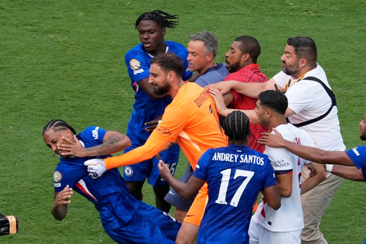 Luis Enrique sobre trifulca en derrota del PSG: "Intenté separar a los jugadores"