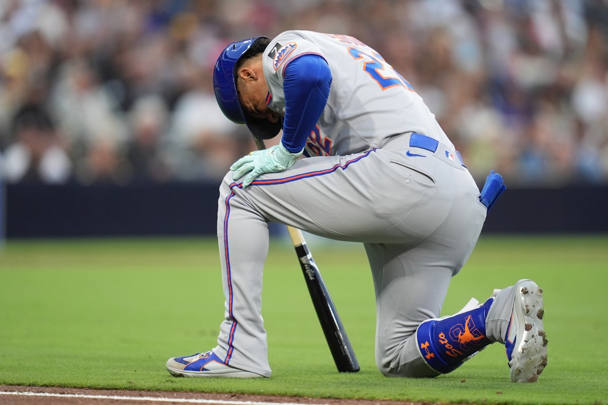 Se encienden las alarmas en Queens: Juan Soto sale del juego tras recibir pelotazo en el tobillo