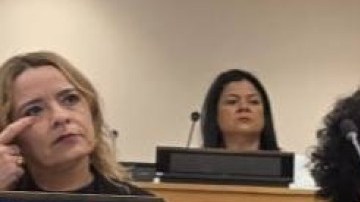 Andrea Malavé Bonilla, de la Alianza Mujeres Viequenses en Puerto Rico