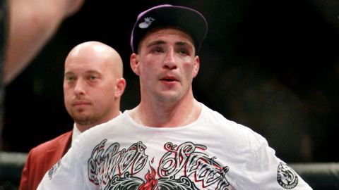 Diego Sánchez tras pelea de UFC.