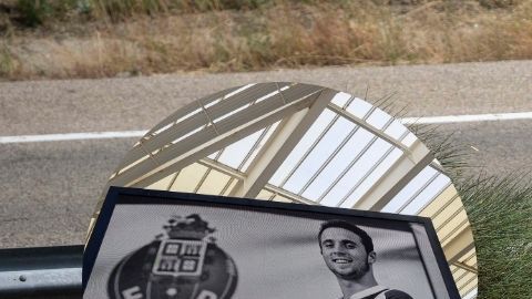 Accidente de tránsito donde murió Diogo Jota y su hermano.