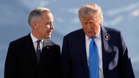 Donald Trump ha acusado al gobierno de Mark Carney en Canadá de no hacer suficiente para detener el flujo de fentanilo a EE.UU.