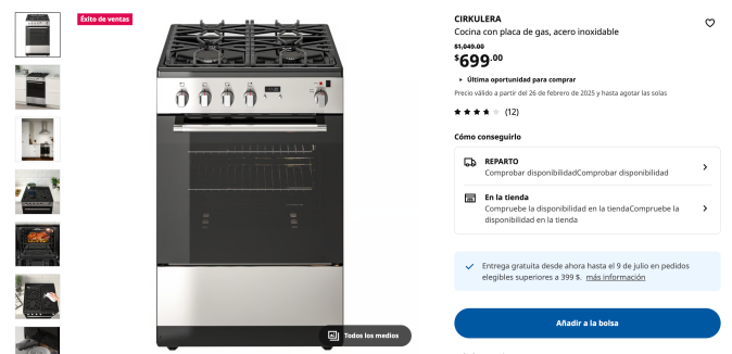 Este producto cuenta con un tamaño compacto que le permite adecuarse a todo tipo de espacios.