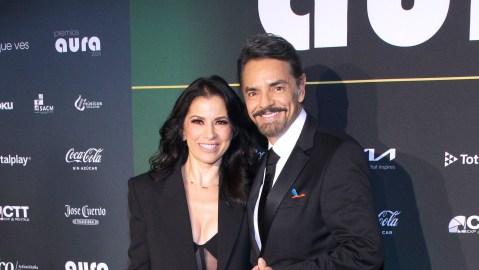 Eugenio Derbez y Alessandra Rosaldo.