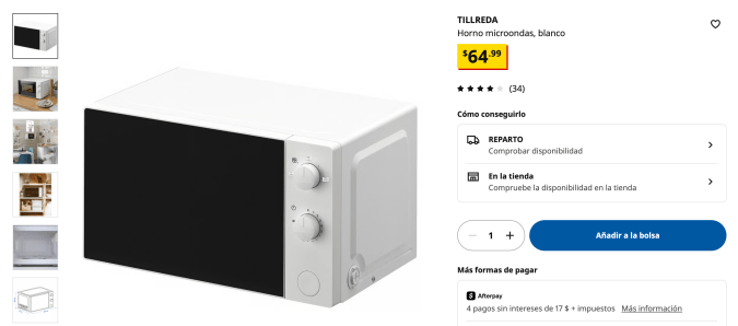 Este aparato es ideal para quienes buscan un horno de microondas sencillo de usar.