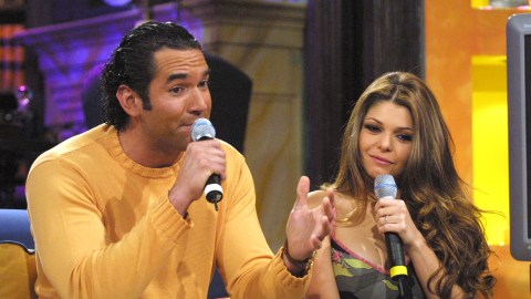 Itatí Cantoral y Eduardo Santamarina en 2001.