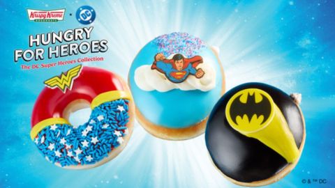 La colección de tres donas estará disponible por tiempo limitado.