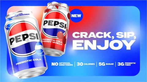 Pepsi lanza un nuevo producto a tono con las nuevas tendencia de los consumidores.