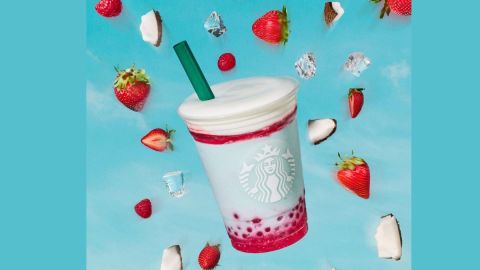 La nueva bebida de Starbucks está disponible por tiempo limitado.