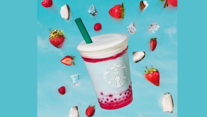 La nueva bebida de Starbucks está disponible por tiempo limitado.