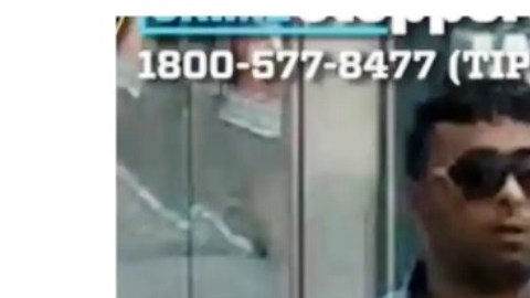 Sospechoso de robo bancario en Queens, NYC.