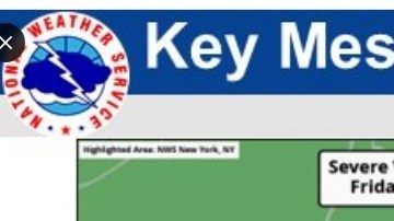 Calor y tormenta este viernes en Nueva York.